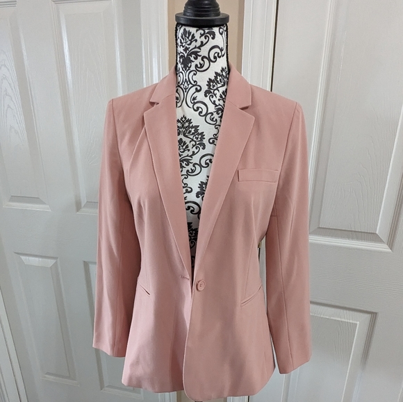Banana Republic Rose Pink 4P blazer - Picture 2 of 11